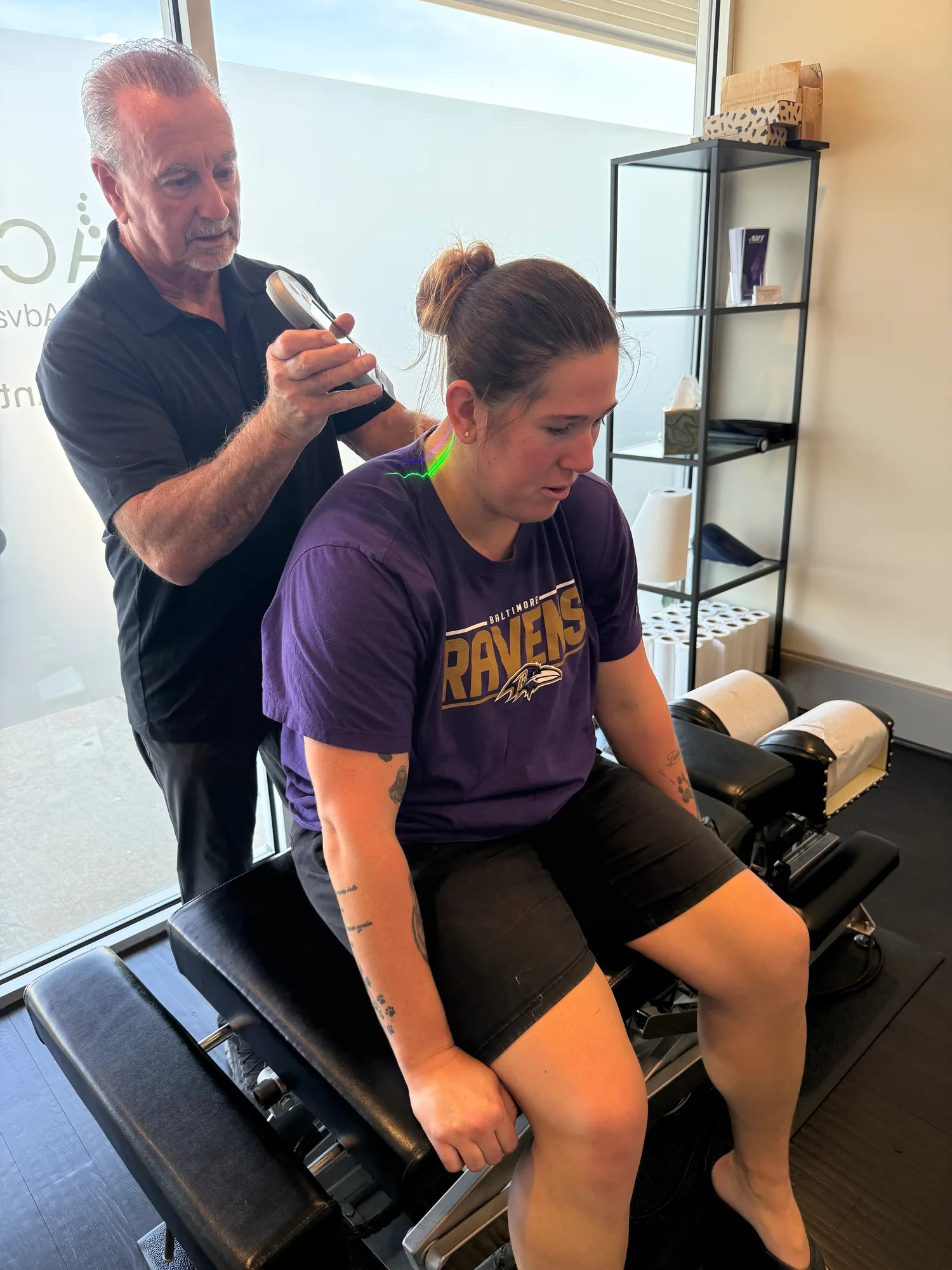 Laser Therapy at Active Release TX in Heath